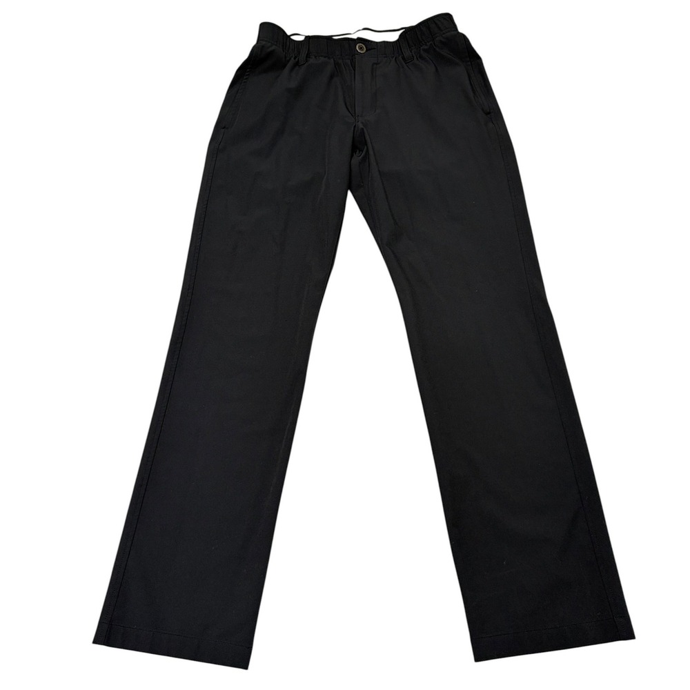 Under Armour Mens UA Golf Pants Performance Stretch Activewear Black Size 30X30